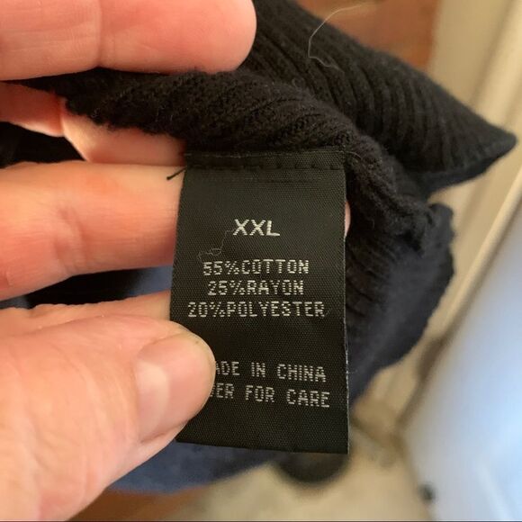 By & By sweater long sleeve striped pull over junior xxl - Picture 3 of 7